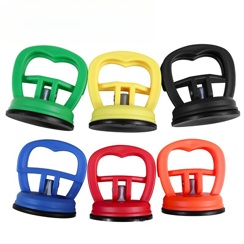 Дърпач с вакуумна чашка за автомобилен ремонт — ABS + естествен каучук; подходящ за стъкло и плочки