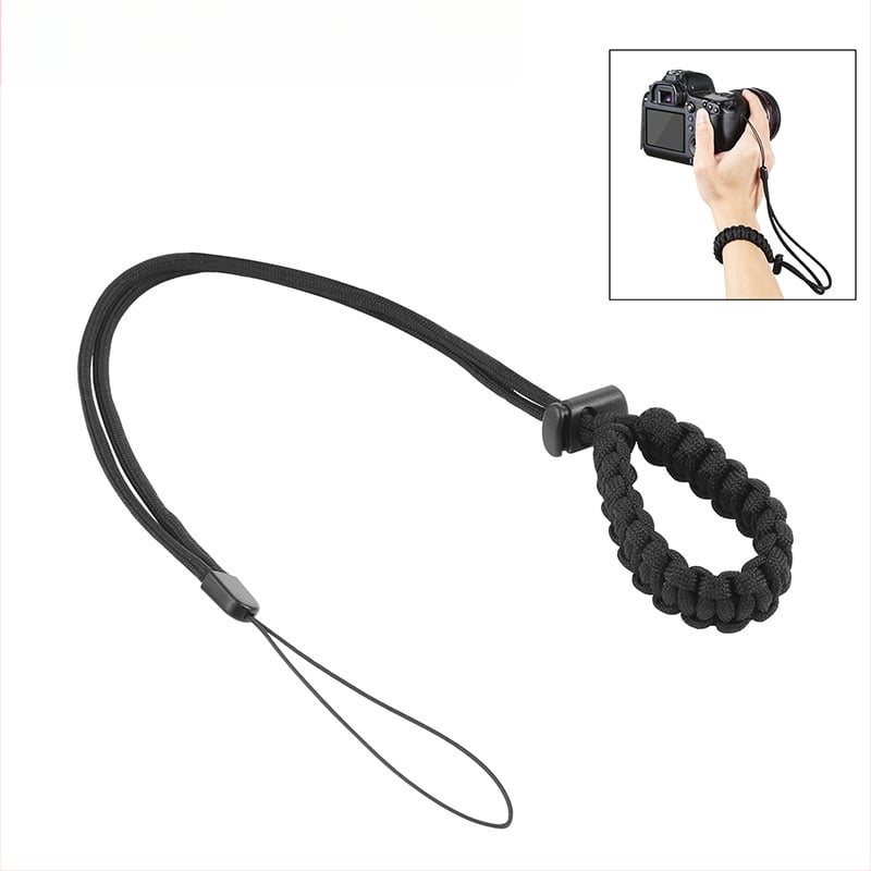 PULUZ PU569B υφαντή λουρί καρπού για κάμερα και κινητό, πολυεστέρας, καθολική χρήση, βάρος 0,034 kg