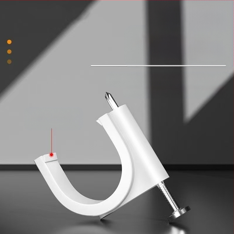 LTS нейлонови кабелни фиксатори и клипове за кабели – вътрешно използване, кръгли и квадратни форми