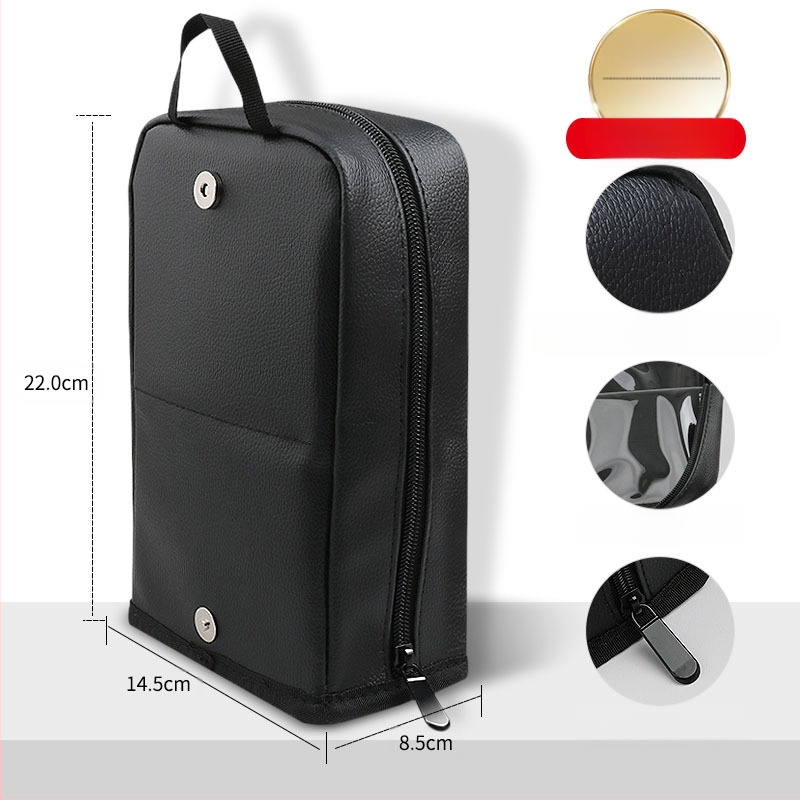 Φορητό κάθετα σχεδιασμένο σετ πινέλων μακιγιάζ σε θήκη αποθήκευσης, 20 πινέλα, λαβή από πλαστικό, μήκος τρίχας 0.1, συσκευασία: τσάντα, επαγγελματικά εργαλεία για σκιά ματιών και πούδρα