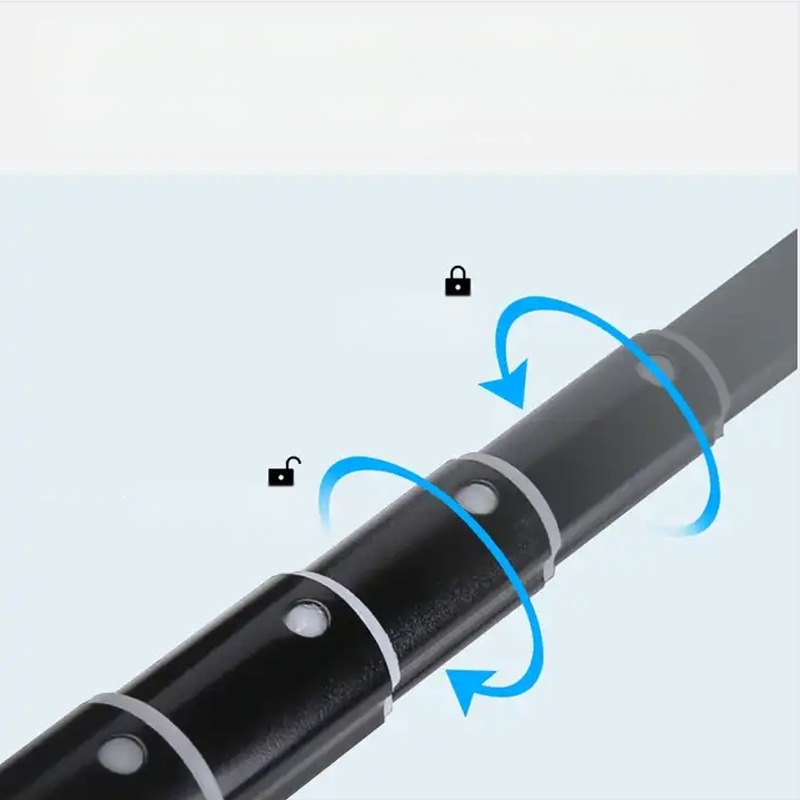 Τρίποδο δαπέδου για κινητό τηλέφωνο και tablet με φως φωτογράφισης (Υλικό: κράμα αλουμινίου; Φορτίο: έως 2 kg; Τύπος PTZ: τρισδιάστατος γυροσκοπικός σταθεροποιητής; Αριθμός τμημάτων: 5; Ρυθμιζόμενο ύψος)