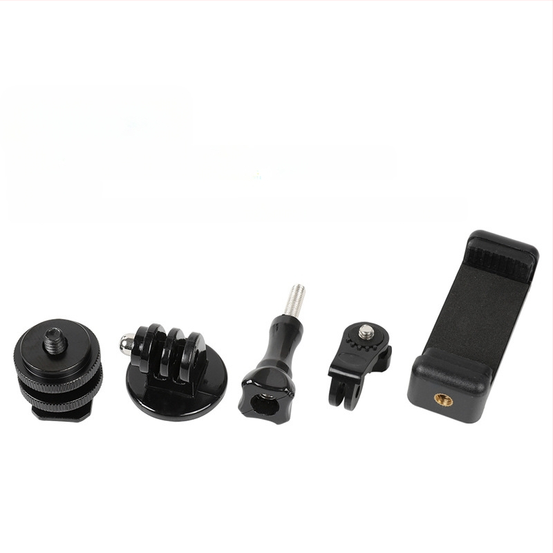 LOJA Ľahký držiak pre DSLR/Mirrorless kamery — Klip na telefón do horúcej obuvi, viacúčelová základňa, vonkajšie použitie, podpora prispôsobenia