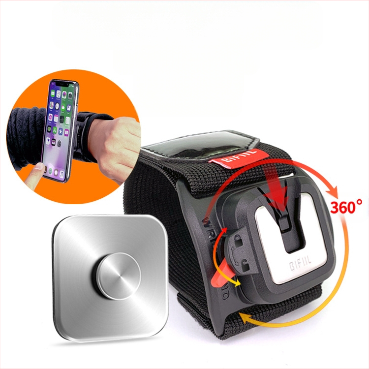 BIFIIL Telefono apyrankė su pasukamu laikikliu, ABS+PC, universalus suderinamumas, lauko sportui