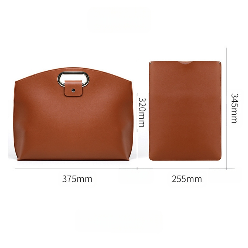 Odinė verslo rankinė nešiojamam kompiuteriui ir planšetiniam kompiuteriui, PU pamušalas, One Also prekė, 2024 m. pavasaris