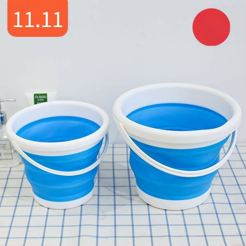 Sulankstomas TPE kibiras automobilių plovimui ir lauko naudojimui