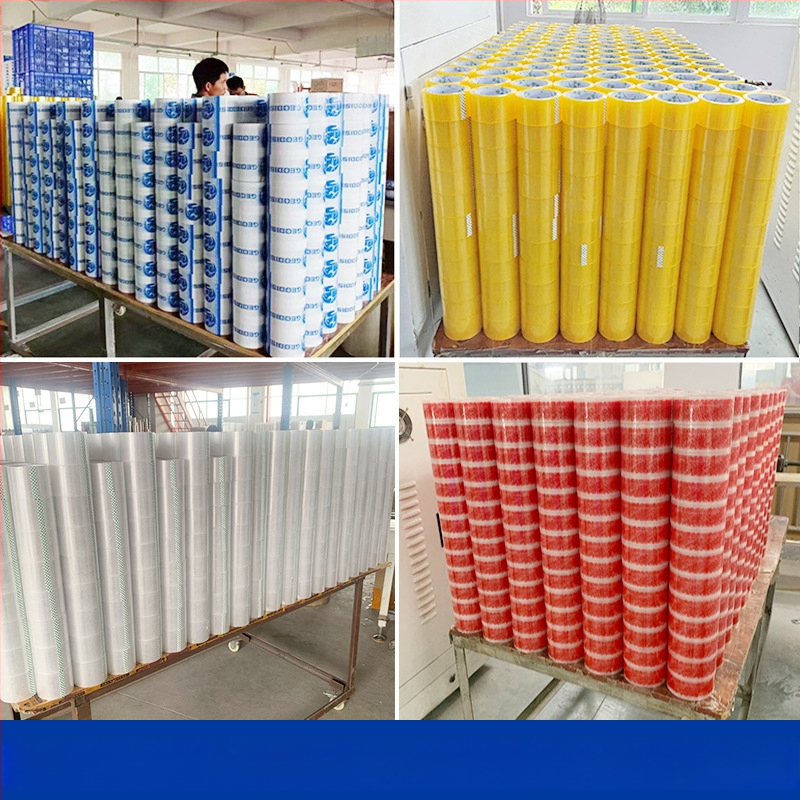 Ταινία συσκευασίας BOPP με κόλλα βασισμένη σε νερό, για βιομηχανική συσκευασία, εύρος θερμοκρασίας 0–60°C