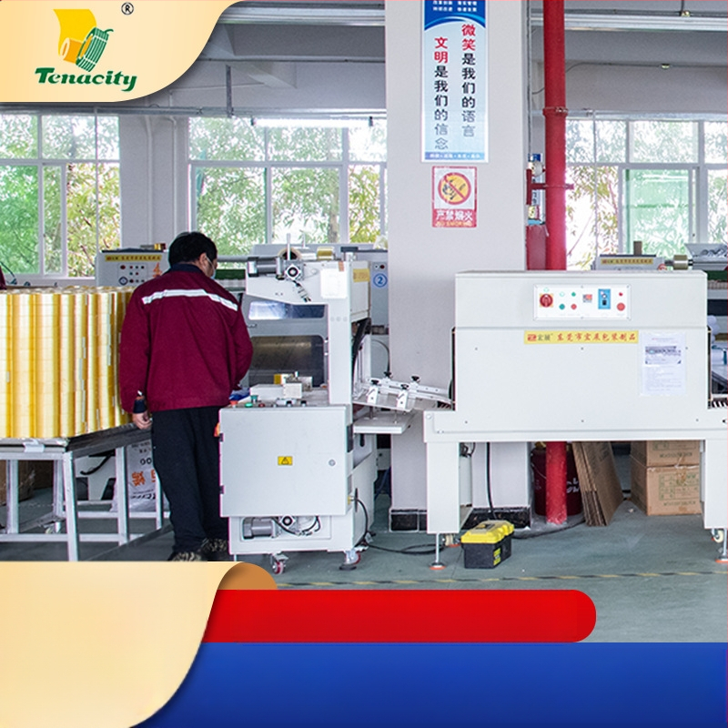 Ταινία συσκευασίας BOPP με κόλλα βασισμένη σε νερό, για βιομηχανική συσκευασία, εύρος θερμοκρασίας 0–60°C