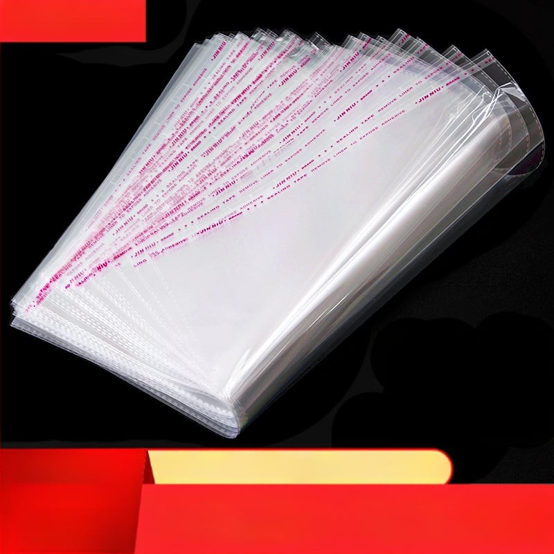 OPP lipnia pakuotės maišelis, pritaikomas logotipo spausdinimui, graviruota spausdinimas, šaltos pjovimo; medžiagos: PVC, PET, PE, OPP, CPP, PP