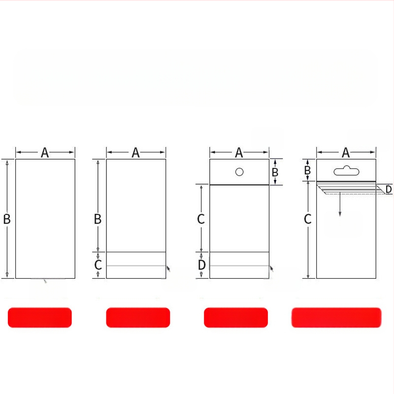 OPP lipnia pakuotės maišelis, pritaikomas logotipo spausdinimui, graviruota spausdinimas, šaltos pjovimo; medžiagos: PVC, PET, PE, OPP, CPP, PP