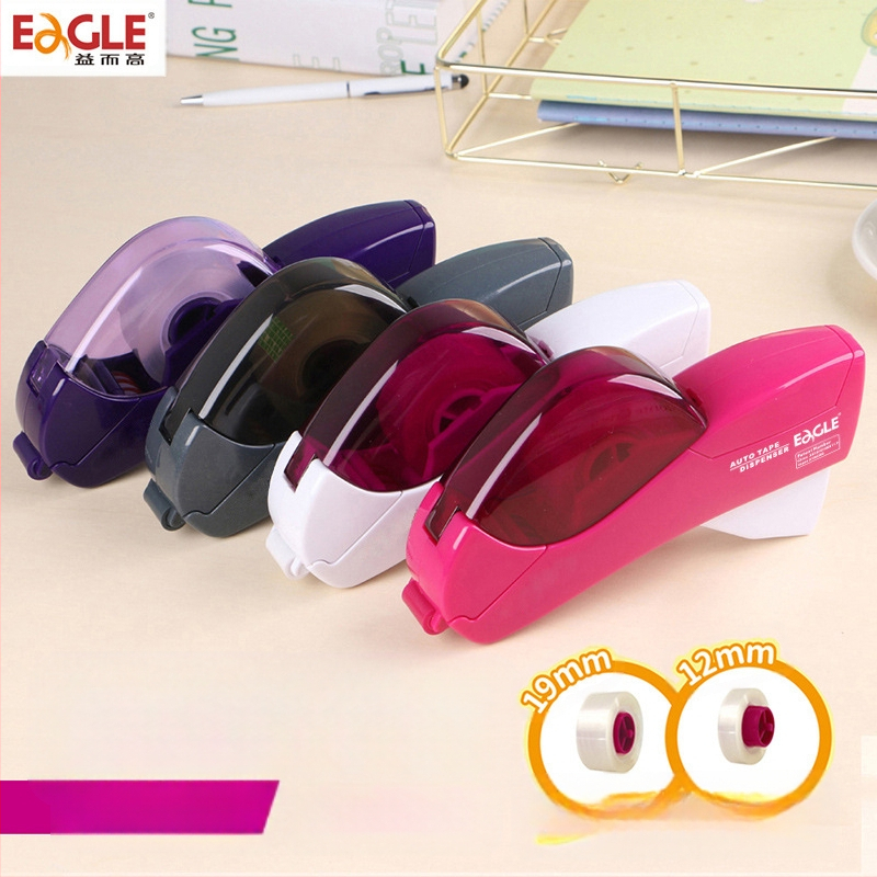 Χειροκίνητος διανομέας ταινιών συσκευασίας, πλαστικός, μοντέλο T5165AB, πλάτος ταινίας 12–19 mm, διάμετρος άξονα 27 mm, δυνατότητα προσαρμογής