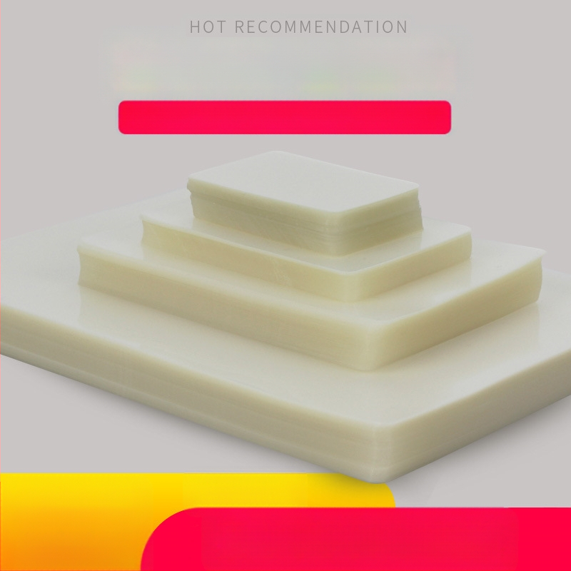 Yishen водоустойчива ламинираща филм за снимки и карти, PVE материал, модел 005, пакет 100 бр, възможност за частен етикет