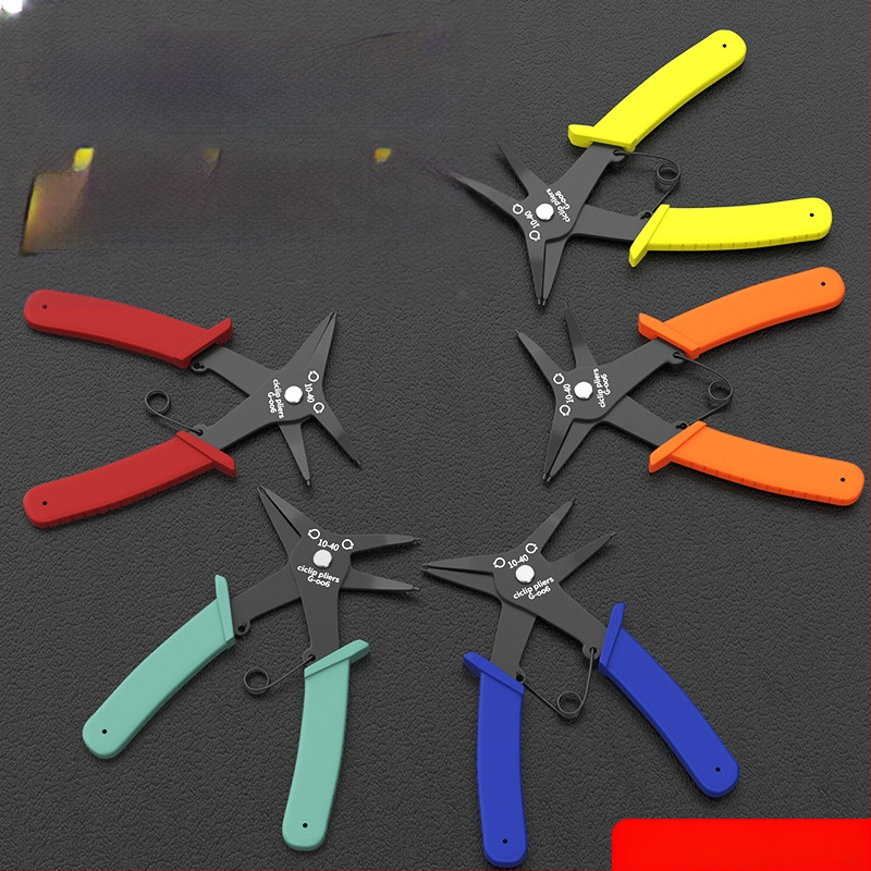 Maibu klešta za circlip – dvostruka namjena, unutarnji i vanjski prstenovi, glava 25 mm, kut glave 45°, težina 108 g, jedan alat, dugotrajna elastičnost