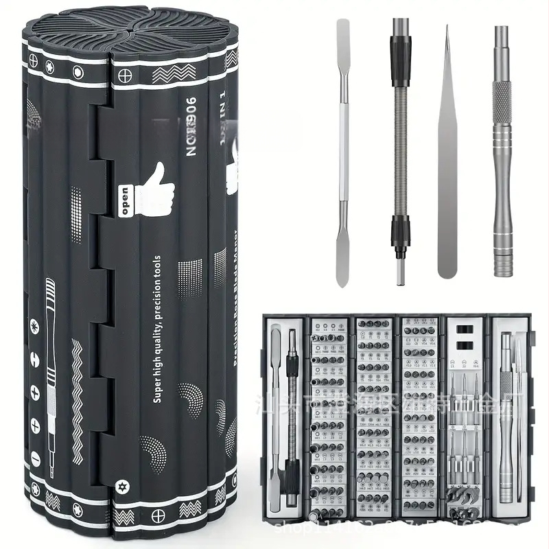 Veržtuvų rinkinys namams ir elektronikai — magnetinis, chromo-vanadžio plienas, svoris 0.64