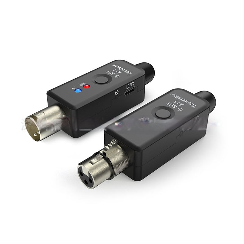 Ασύρματο σύστημα μικροφώνου με ενσωματωμένο μικρόφωνο, 2.4 GHz, μοντέλο A11, ενσωματωμένη μπαταρία 300–500 mAh, αυτονομία 3–6 ωρών