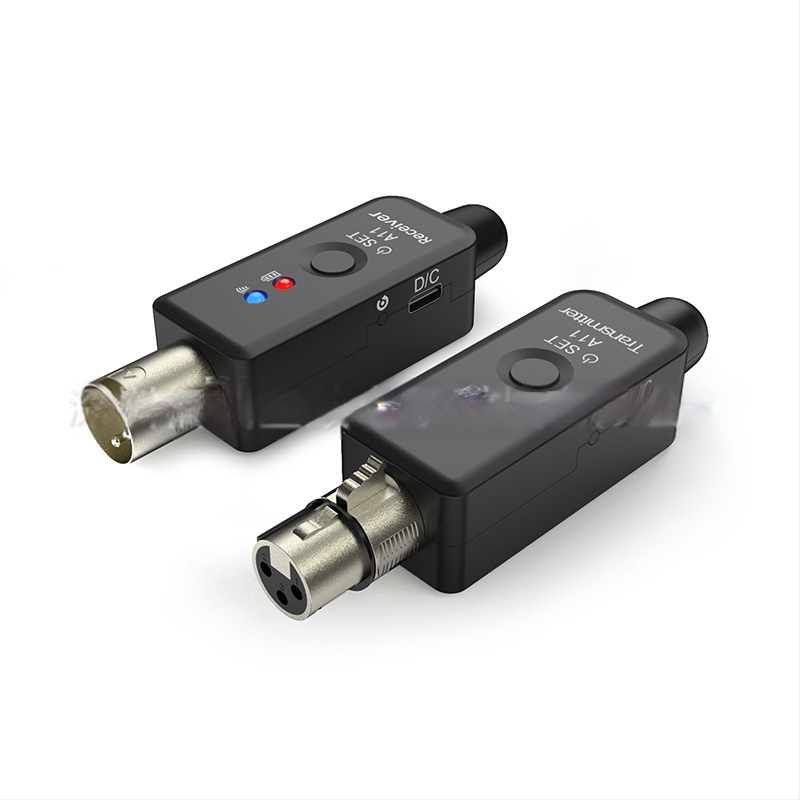 Ασύρματο σύστημα μικροφώνου με ενσωματωμένο μικρόφωνο, 2.4 GHz, μοντέλο A11, ενσωματωμένη μπαταρία 300–500 mAh, αυτονομία 3–6 ωρών