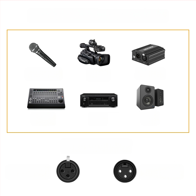 GM XLR аудио кабел, меден проводник, голо медно ядро, ROHS