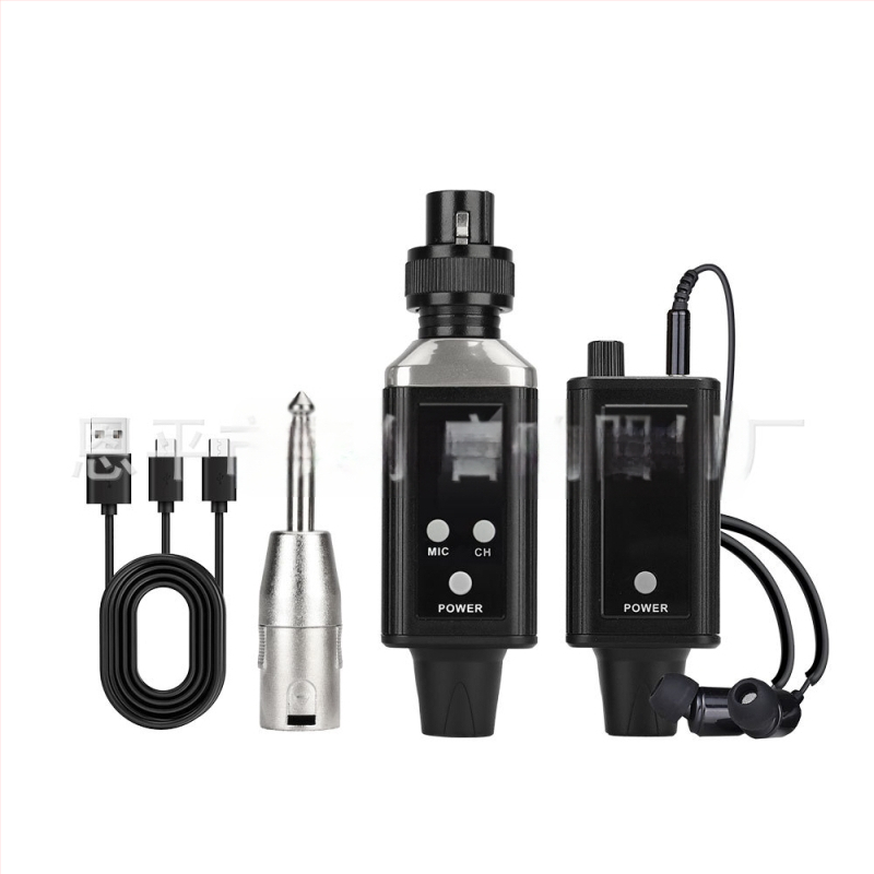 DS100 Ασύρματο Σύστημα Ακουστικού Μονιτορ για Σκηνές Παραστάσεις - Ενσωματωμένη μπαταρία 1000-1200 mAh, αυτονομία 3-6 h, SNR ≥95 dB, Συμβατό με Lavalier/Live-Broadcast/KTV μικρόφωνα