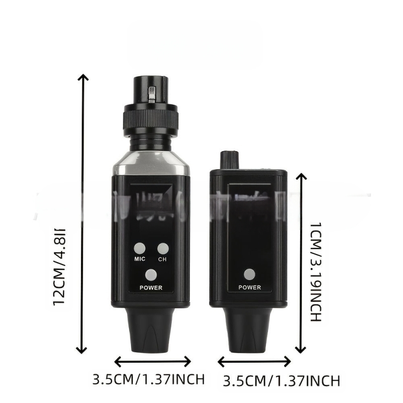 DS100 Ασύρματο Σύστημα Ακουστικού Μονιτορ για Σκηνές Παραστάσεις - Ενσωματωμένη μπαταρία 1000-1200 mAh, αυτονομία 3-6 h, SNR ≥95 dB, Συμβατό με Lavalier/Live-Broadcast/KTV μικρόφωνα