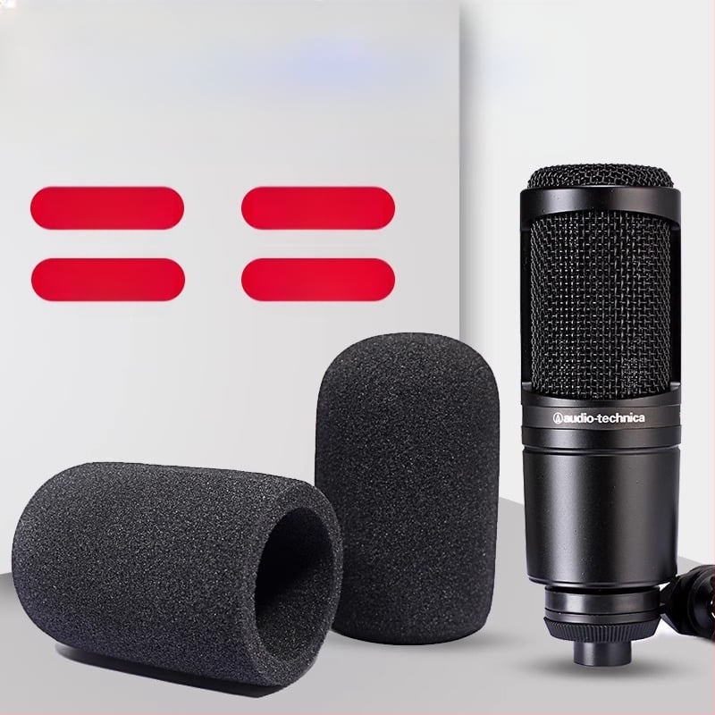 Αφρώδες προστατευτικό μικροφώνου για Audio-Technica AT2020, ATR2500 και AT2035