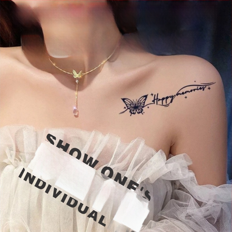 Τατουάζ αυτοκόλλητα – εκτυπώσιμα μεταφορικά αυτοκόλλητα για DIY προσωρινά τατουάζ, χειροποίητες γεωμετρικές μορφές, προέλευση Γκουανγκντόνγκ