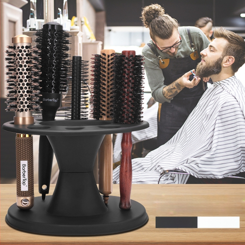 Дисплей рафт за фризьорски инструменти – държач за гребен, 1 слой, нето тегло 97 г, опаковка 50 бр, Opp торба