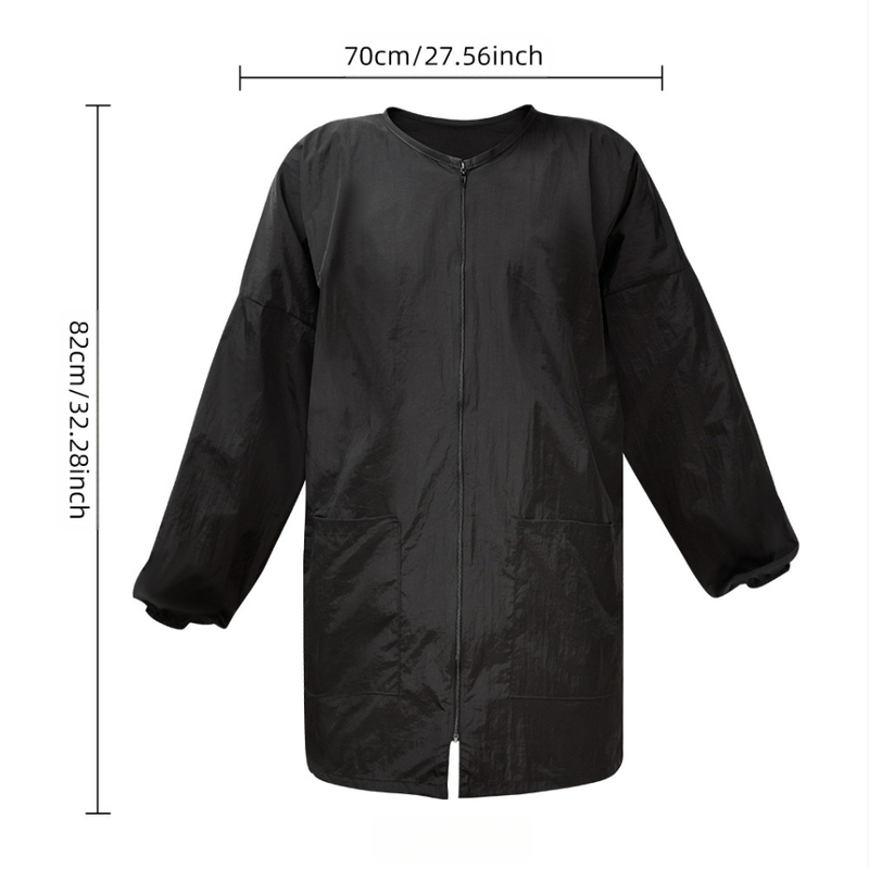 Ποδιά κομμωτηρίου, αδιάβροχη για βαφή και περμανάντ, επαγγελματικά ρούχα κομμωτικής, βοηθητική ποδιά (Προέλευση: Κίνα)