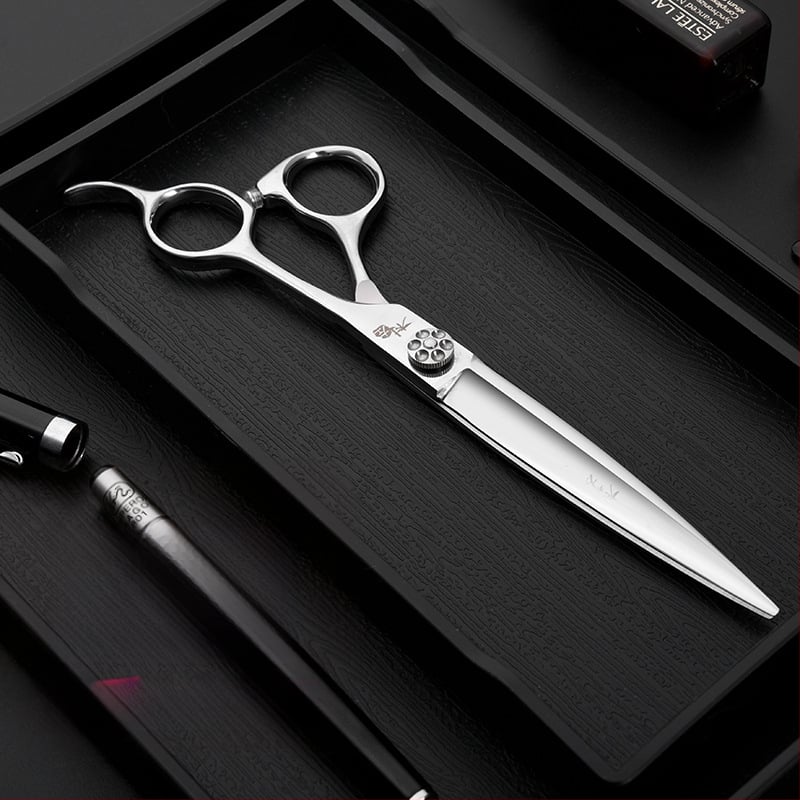 Ножици за фризьорство със свободно рязане, за професионално стилизиране, остриета за прав разрез и голям разрез