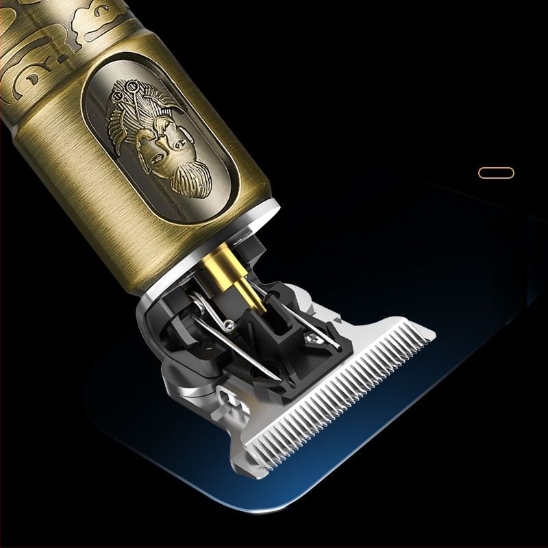 Ηλεκτρική μηχανή κοπής μαλλιών με ψηφιακή οθόνη, βούρτσα κινητήρα, λεπίδες από ανοξείδωτο ατσάλι, αδιάβροχη κατασκευή, διάρκεια μπαταρίας 1–3 ώρες