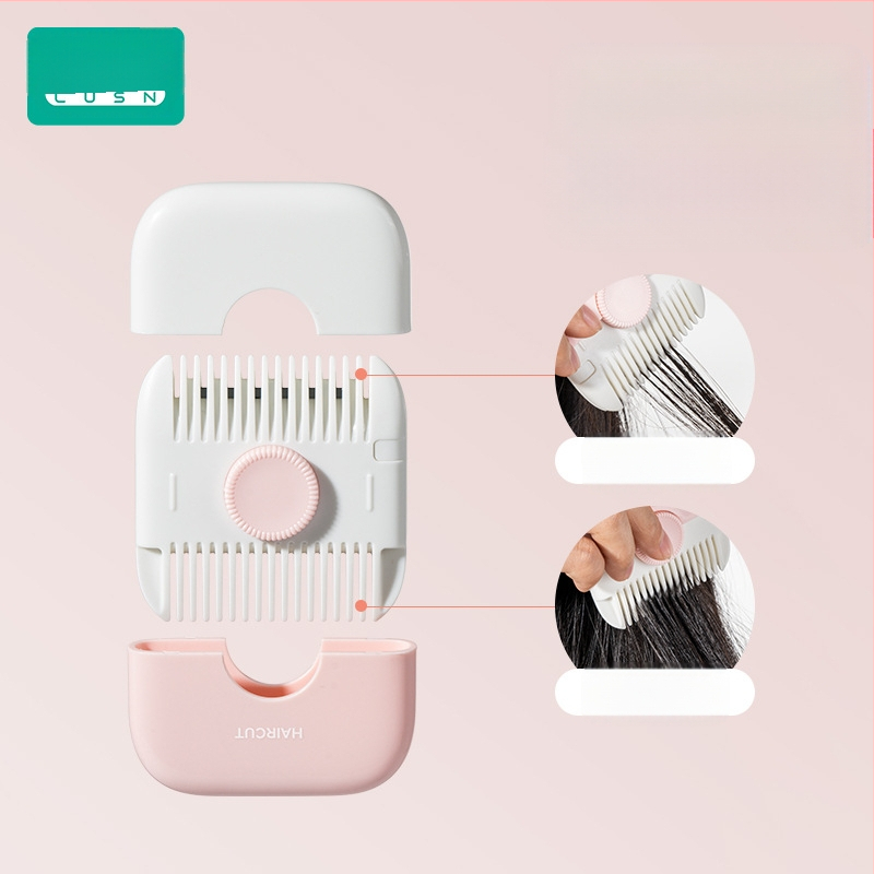 Vaikų plaukų kirpimo šukos 2-in-1 – plaukų kirpimo ir bangų formavimui, ABS ir nerūdijantis plienas, prekės ženklas LUSN/Rushan