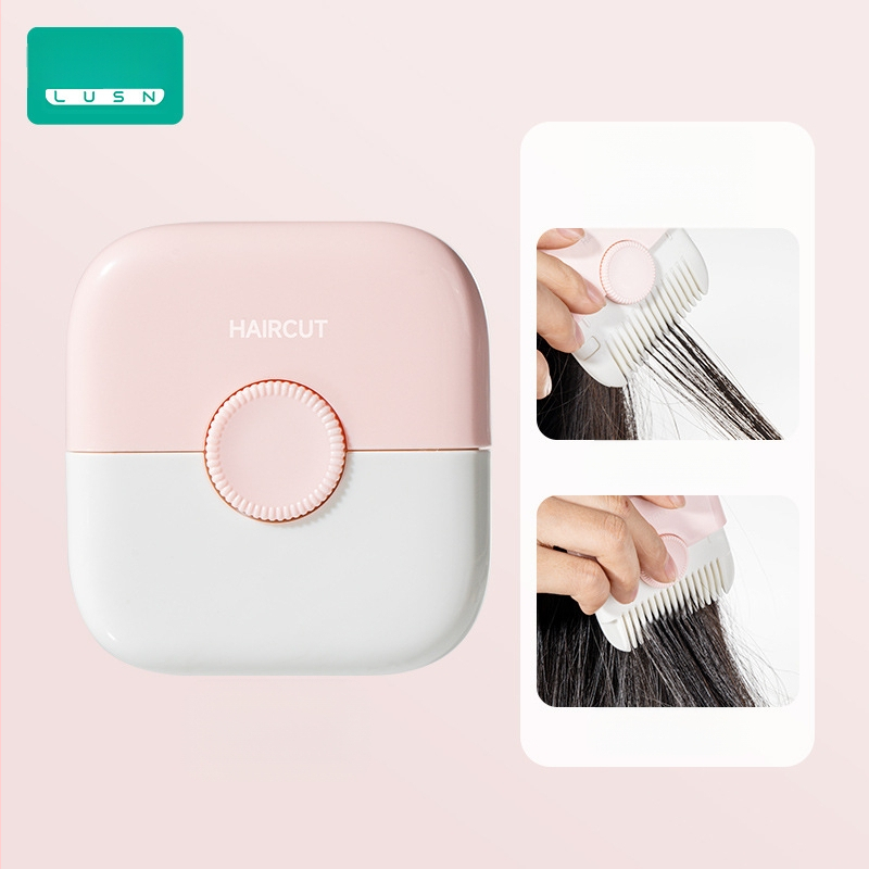 Vaikų plaukų kirpimo šukos 2-in-1 – plaukų kirpimo ir bangų formavimui, ABS ir nerūdijantis plienas, prekės ženklas LUSN/Rushan