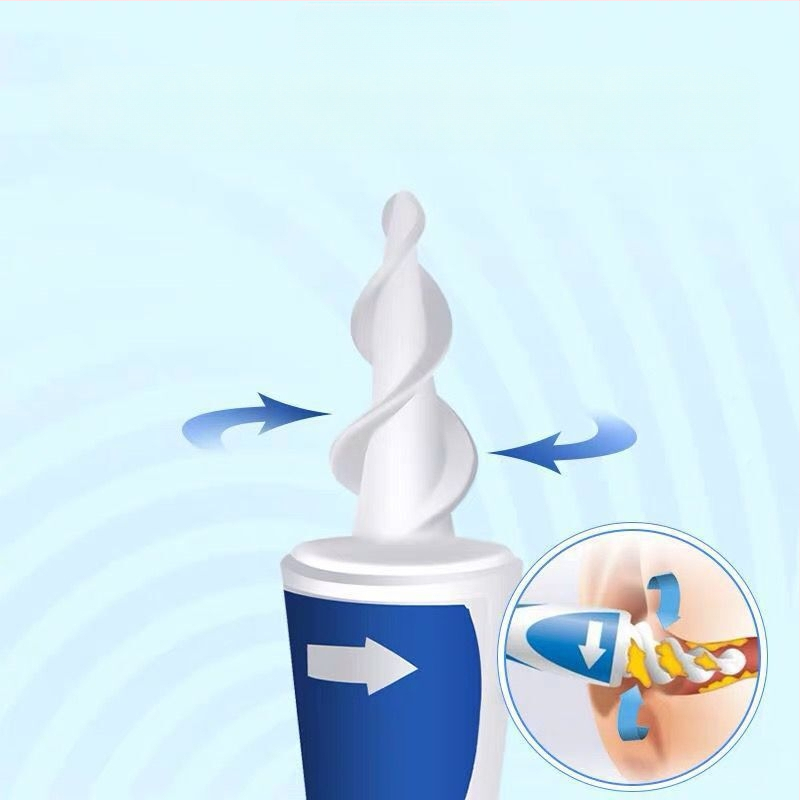 Σπειροειδές κουτάλι αυτιού από πλαστικό και σιλικόνη, μη φωτεινό, συσκευασία 120 τεμάχια, κατάλληλο για παιδιά και ενήλικες