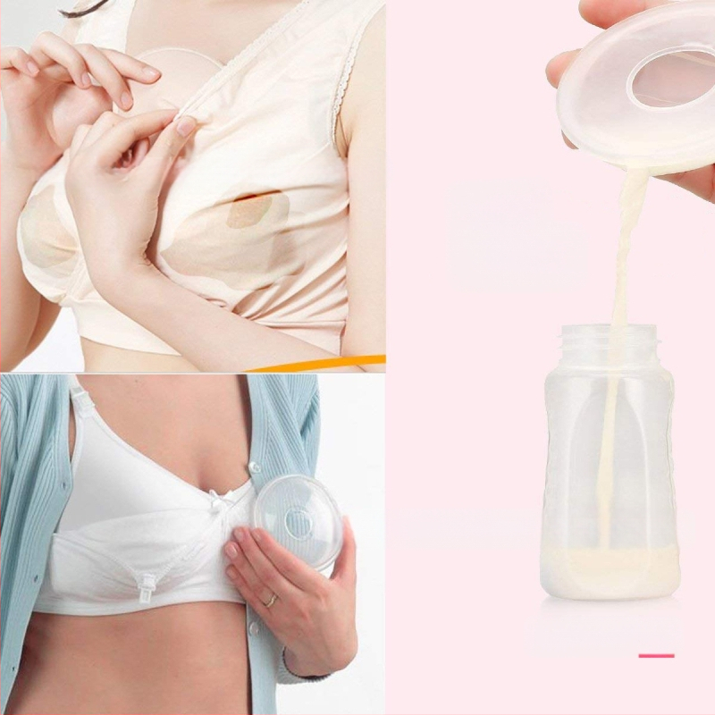 Φοριόμενος συλλέκτης γάλακτος από σιλικόνη – φορητός, αντιδιαρροικός, χειροκίνητος σχεδιασμός