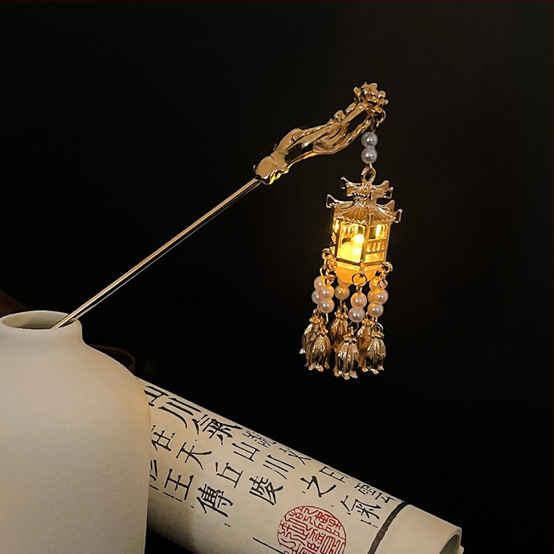 Hanfu plaukų papuošalas, antiikinis lydinys, rankų darbas, pritaikomas