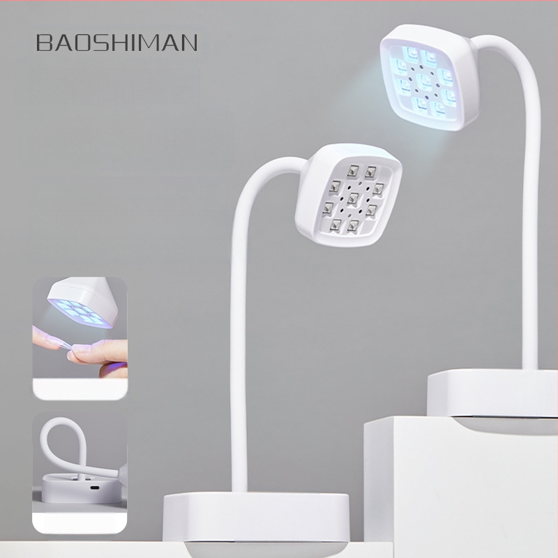 Stoliskā manikīra lampa ar enerģijas uzglabāšanu un indukciju, sensorvadība, 27W, modelis 223