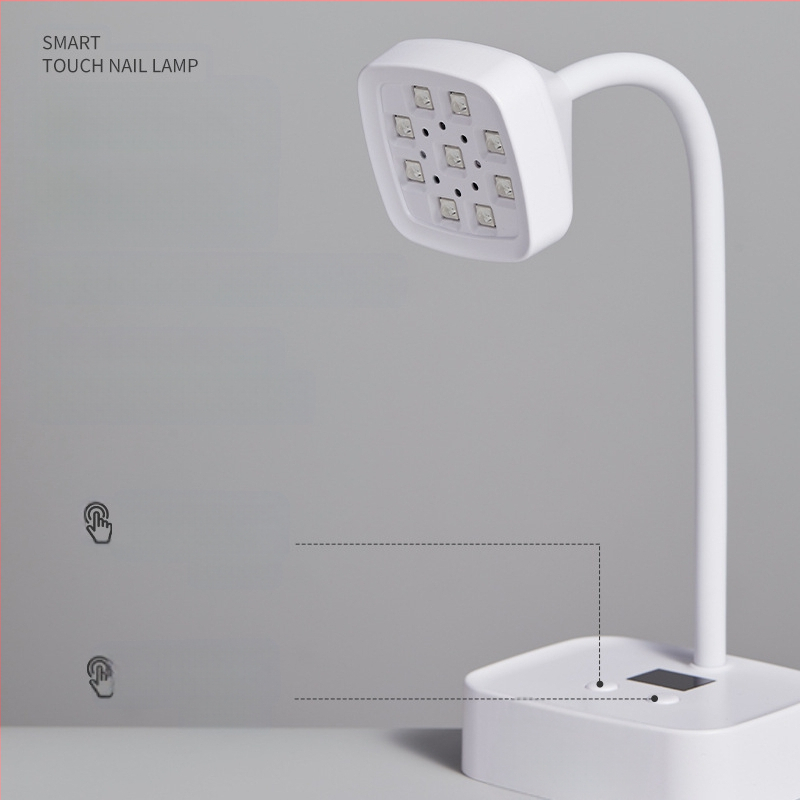 Stalo manikiūro lemputė su energijos kaupimu ir indukcija, jutiklinė valdymė, 27W, modelis 223