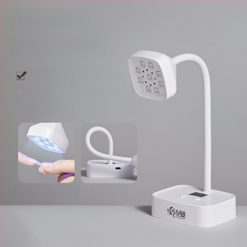 Stalo manikiūro lemputė su energijos kaupimu ir indukcija, jutiklinė valdymė, 27W, modelis 223