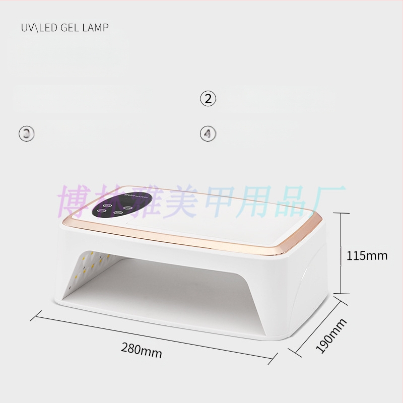 Nagų lemputė Mate-60 fototerapijai, 380W, 90 LED