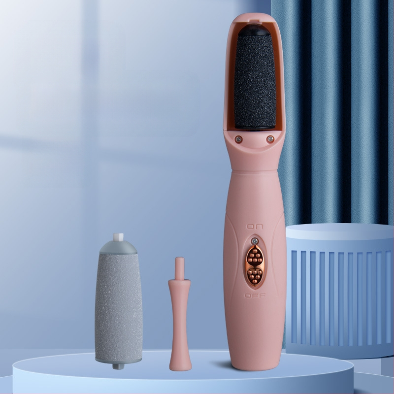 Kaasa võetav elektriline jala lihvimistööl pikkade käepidemetega, laaditav, ABS korpus, ovaalne lihvimiskivi, karp 120 tk