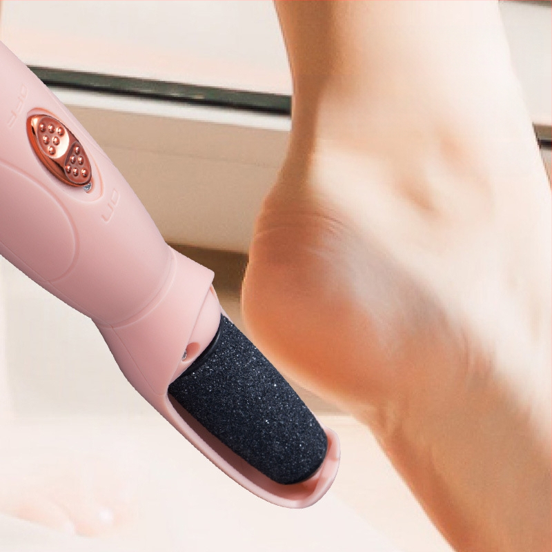 Kaasa võetav elektriline jala lihvimistööl pikkade käepidemetega, laaditav, ABS korpus, ovaalne lihvimiskivi, karp 120 tk