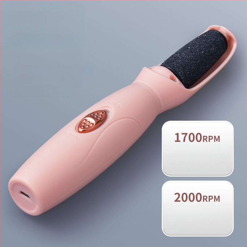 Kaasa võetav elektriline jala lihvimistööl pikkade käepidemetega, laaditav, ABS korpus, ovaalne lihvimiskivi, karp 120 tk