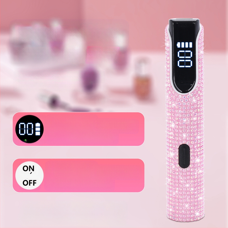 Nagu UV LED lampas gel nagiem – rokas, pārnēsājama, ar akumulatoru, modeļa J10 Diamond Word Light