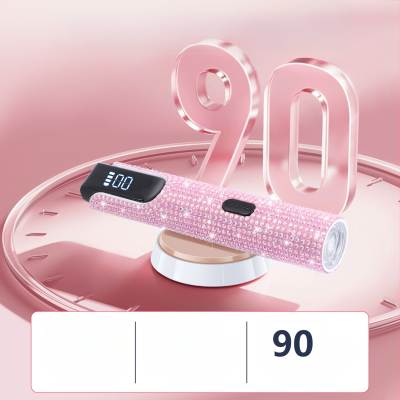 Nagu UV LED lemputė geliniams nagams – nešiojama, rankinė, su baterijomis, modelis J10 Diamond Word Light