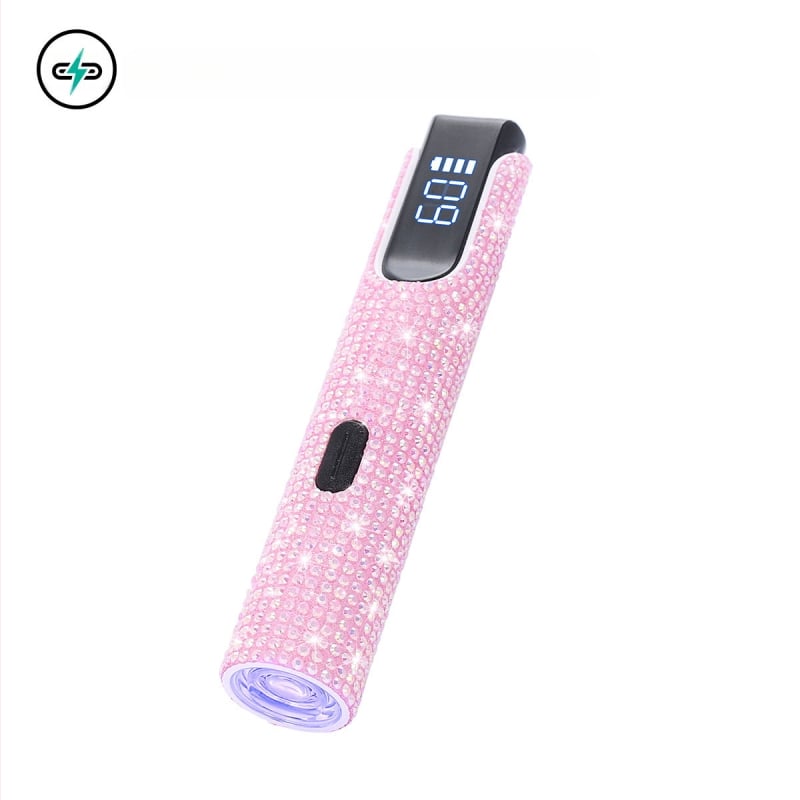 Nagu UV LED lemputė geliniams nagams – nešiojama, rankinė, su baterijomis, modelis J10 Diamond Word Light