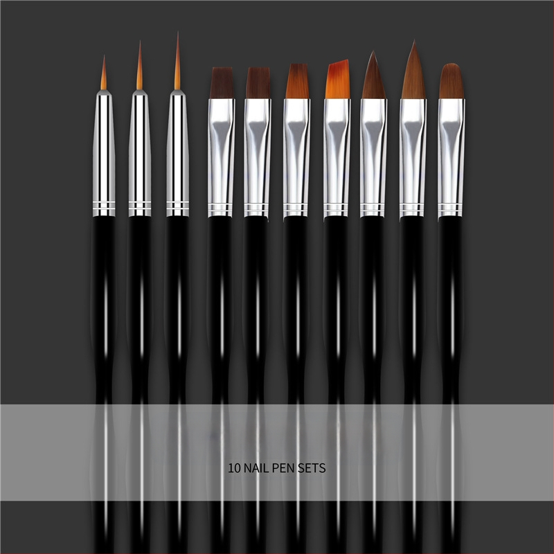 Σετ στυλό για μανικιούρ – Rod Pen μοντέλο, 10 τεμάχια, YUJIA