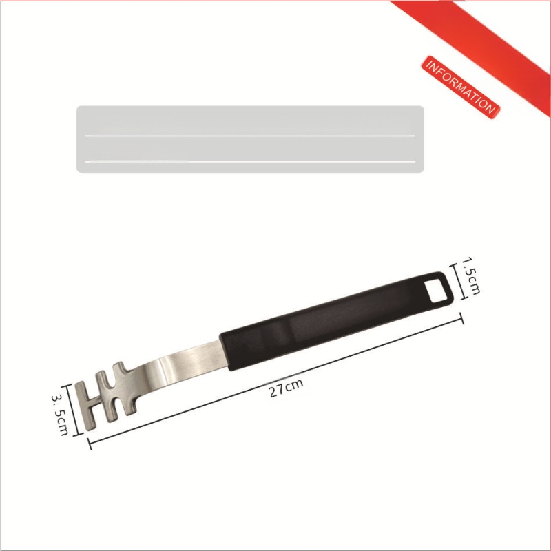 Nerūdijančio plieno griliaus tinklo traukiklis – Hinyu, apsauga nuo nudegimo, daugiafunkcis BBQ įrankis