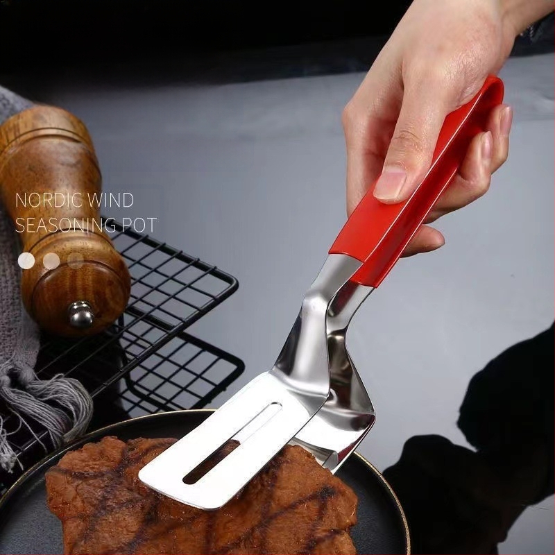 Nerūdijančio plieno kepsnių klipsai, neslystantys, aukštos temperatūros atsparumas, atsparūs korozijai, daugiafunkciniai maisto klipai (iš 201 nerūdijančio plieno)