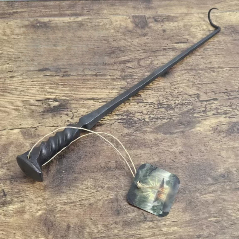 BBQ εργαλείο γυρίσματος τροφίμων - ανοξείδωτο ατσάλι, ακανόνιστο σχέδιο, 1 τεμάχιο