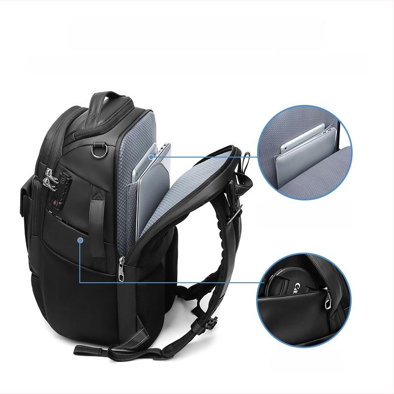 Outwalk раница за камера – водоустойчива, антикрадба, износоустойчива Oxford материя, извита презрамка, подходяща за DSLR и безогледални камери