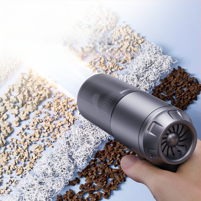 Automašīnas portatīvais putekļusūcējs ar bezvadu uzlādi, 9000 Pa, 35W, 7.4V