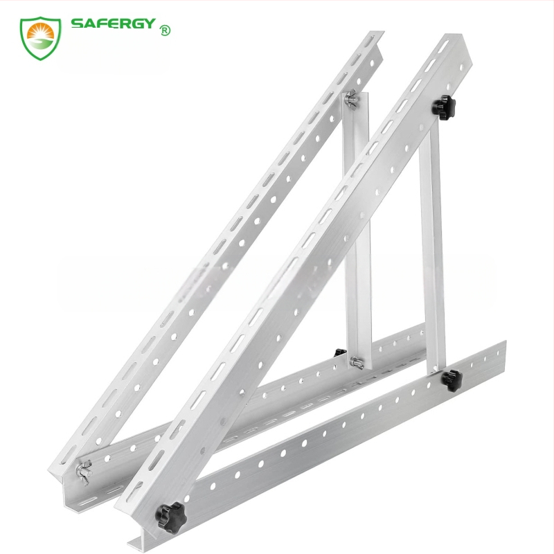 Trijų kojų laikiklis saulės panelėms – aliuminio lydinys, anodizuotas paviršius, atitinka AS/NZS1170.2, svoris 1.81 kg, nešiojamas